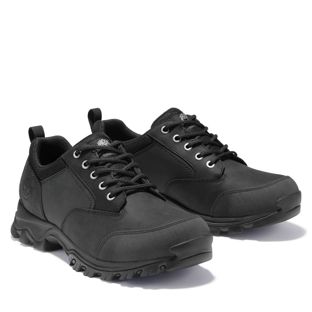 Timberland Mens Hiking Shoes Keele Ridge Waterproof - Black - India KH8543609